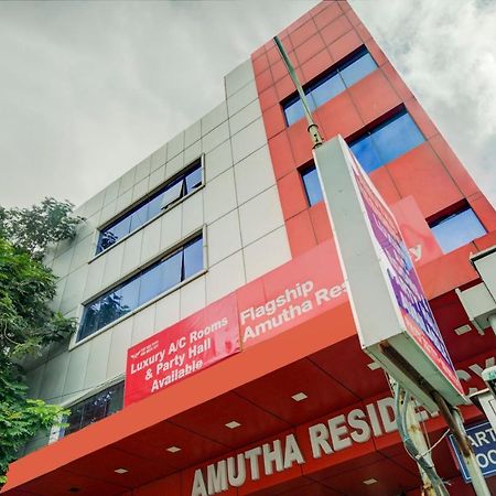Oyo Flagship Amutha Residency Hotel Madrás Exterior foto